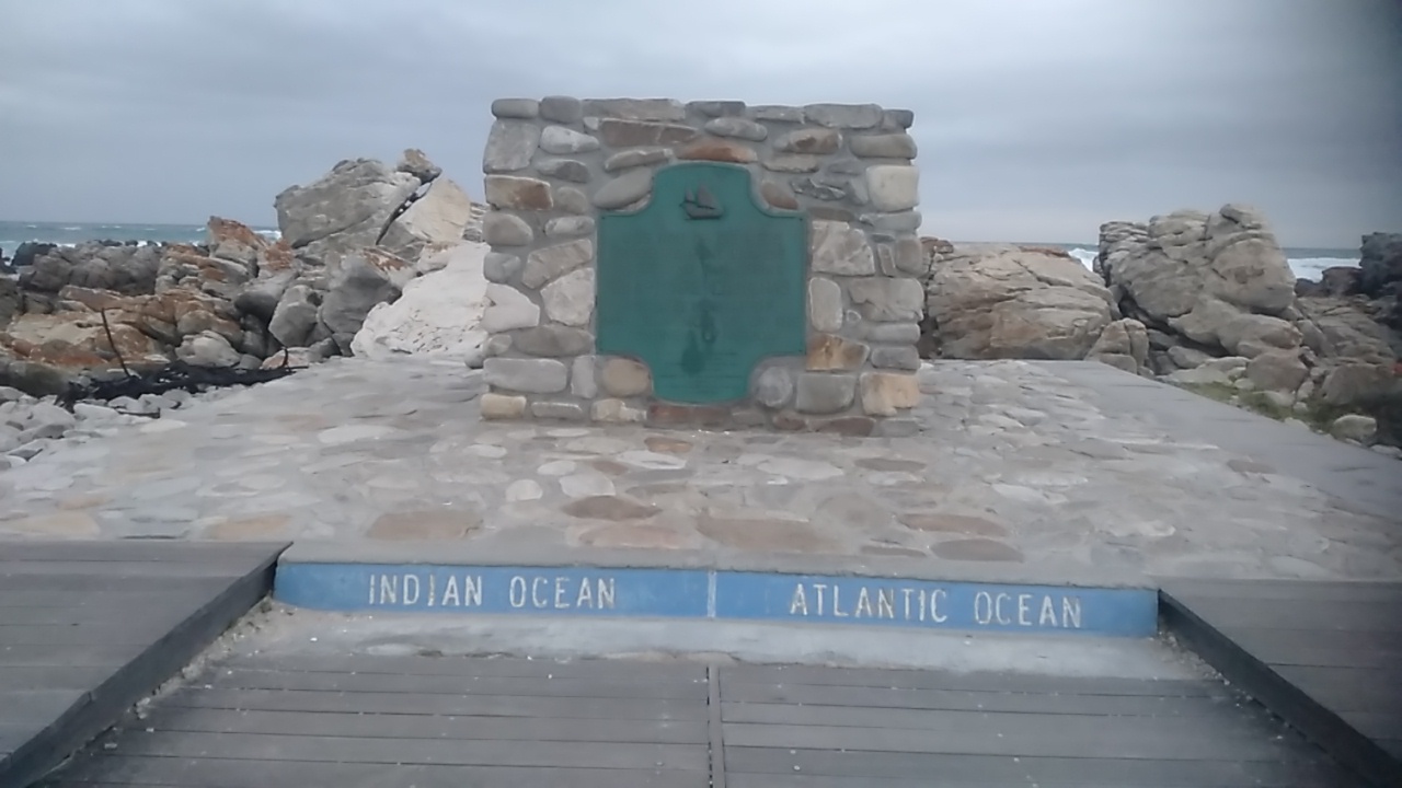 Cape Agulhas — where the Indian and Atlantic Oceans meet