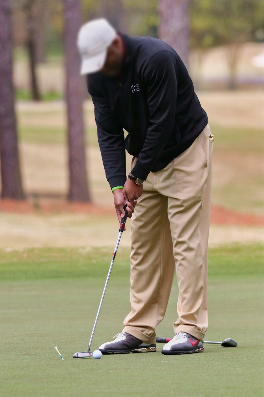 Corporate golf round