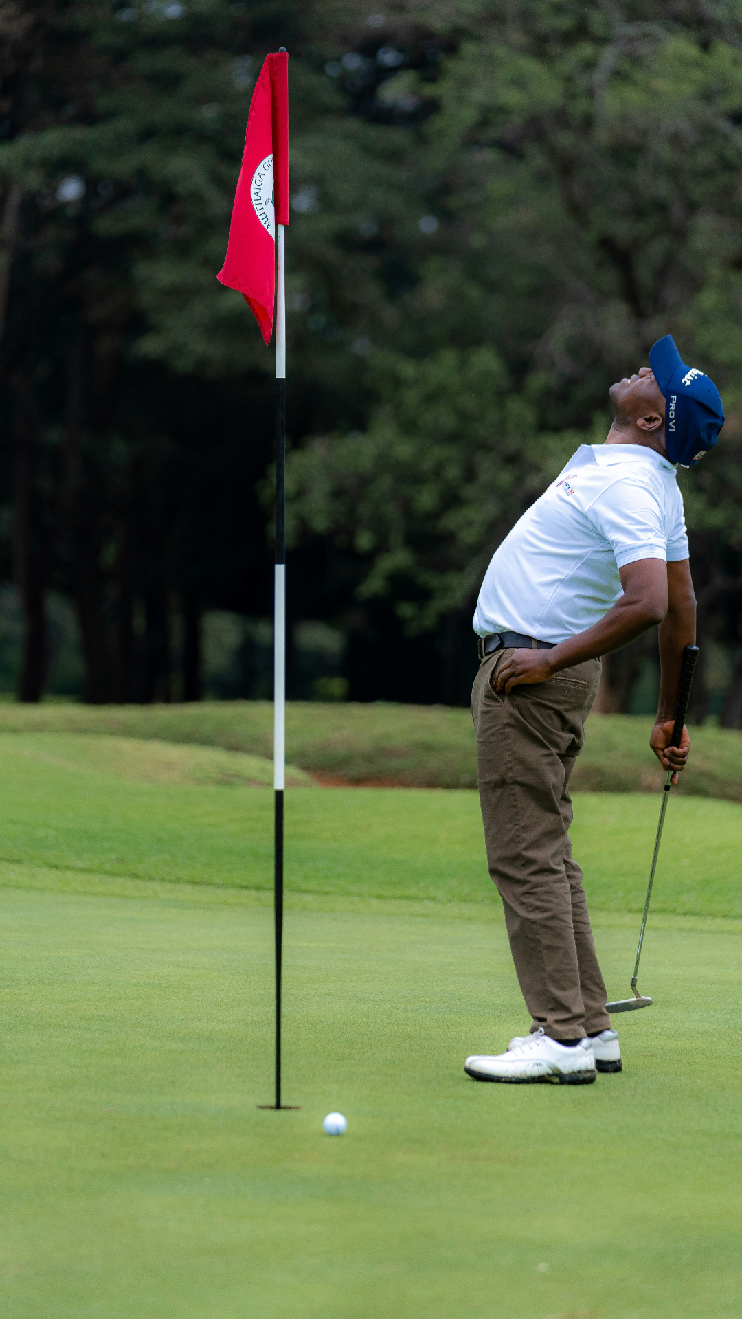 Putt at Muthaiga Golf Club